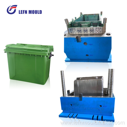 large industrial dustbin 660L dustbin mould